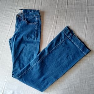 Free People Wide Flared Leg Jeans